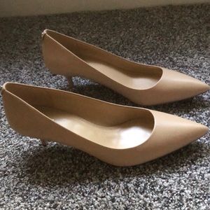 NIB Michael Kors nude heels. Size 11